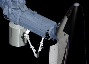 SSRMS Canadarm2 - Roboterarm der ISS SSRMS Canadarm2 - Roboterarm der ISS