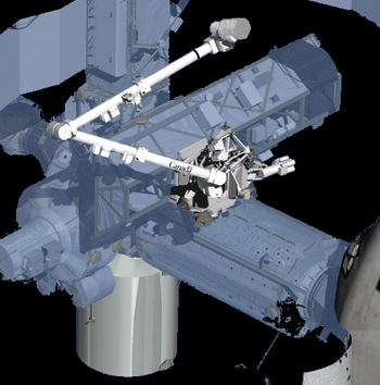 MBS und MPLM während STS-111 MBS und MPLM während STS-111